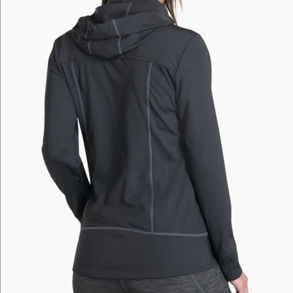 Sz8 KUHL SKULPT hoodie in black NWOT condition - Picture 3 of 10